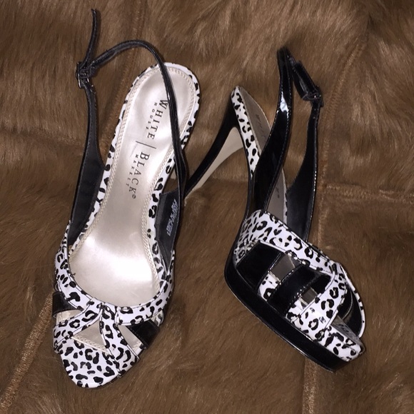 White House Black Market Shoes - White House Black Market Cheetah Print Heels